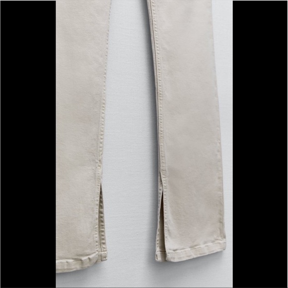 Zara high rise slim flared jeans - Picture 3 of 7